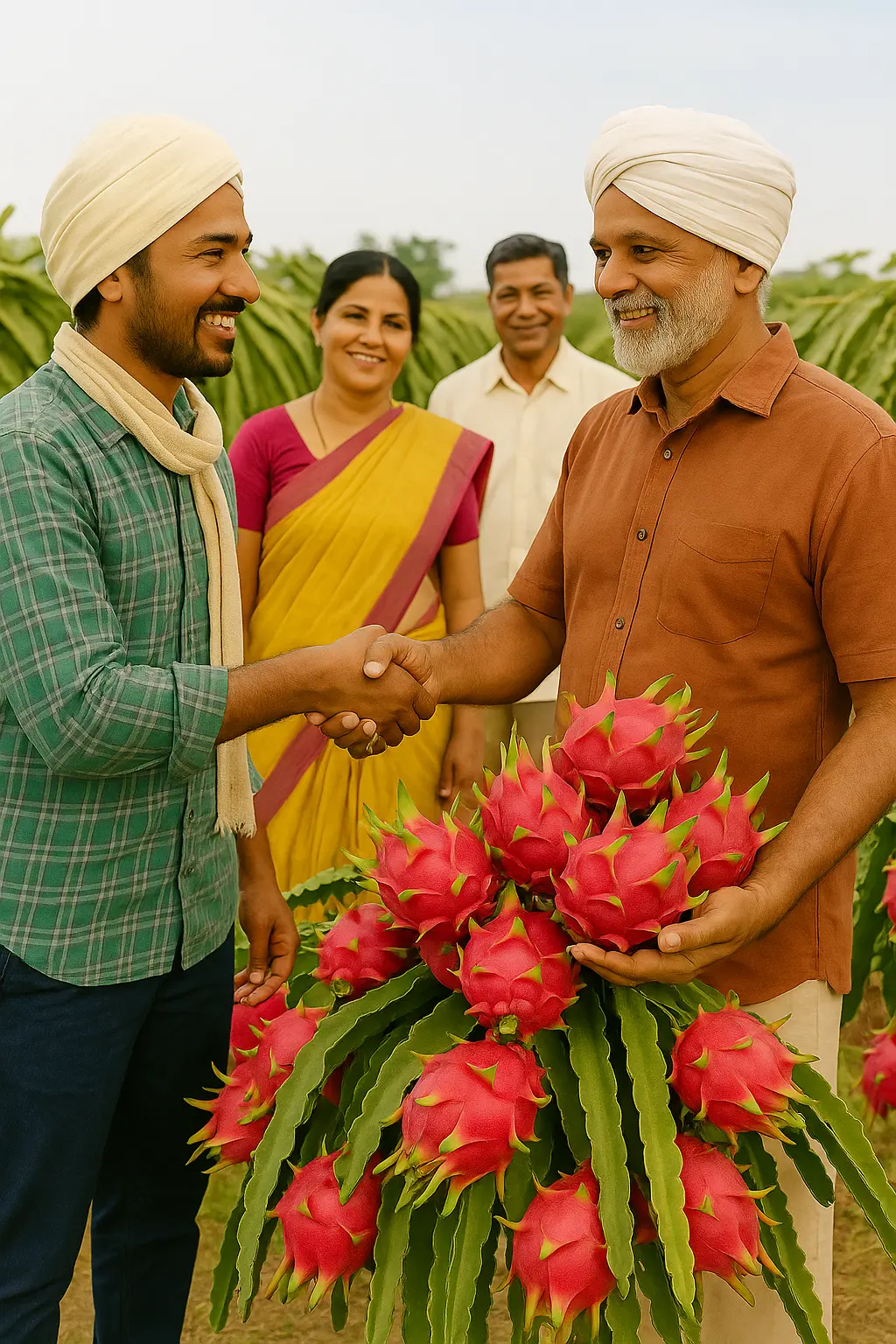 Kurela Agro Farms services — farmers at work